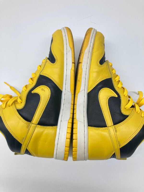 【中古品】【メンズ】 NIKE ナイキ DUNK HI SP IOWA CZ8149-002 ダンク ハイ スペシャル アイオワ スニーカー 靴 178-260724-kk-02-hon カラー：BLACK/VARSITY MAIZE 万代Net店