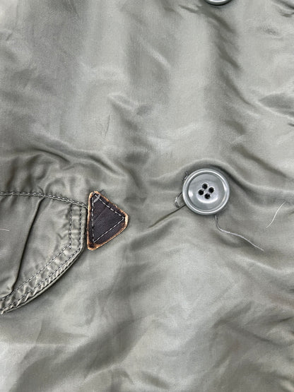 【ジャンク品】【メンズ】 U.S.AIR FORCE アメリカ空軍 N-3B FLIGHT JACKET MIL-J-6279H 2205-224-1356 VINTAGE 民間用フライトジャケット アウター ヴィンテージ 146-260710-kk-14-hon サイズ：L カラー：SAGE GREEN 万代Net店
