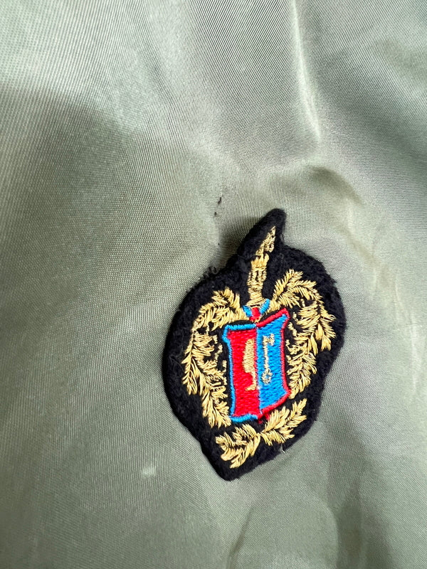 【ジャンク品】【メンズ】 U.S.AIR FORCE アメリカ空軍 N-3B FLIGHT JACKET MIL-J-6279H 2205-224-1356 VINTAGE 民間用フライトジャケット アウター ヴィンテージ 146-260710-kk-14-hon サイズ：L カラー：SAGE GREEN 万代Net店