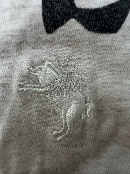 【中古品】【メンズ】 YAMANE DESIGN LABORATORY ヤマネ デザイン ラボラトリー L/S CAT PRINT TEE ロングスリーブ キャット プリント Tシャツ 長袖 トップス 178-260719-kk-8-hon カラー：グレー 万代Net店