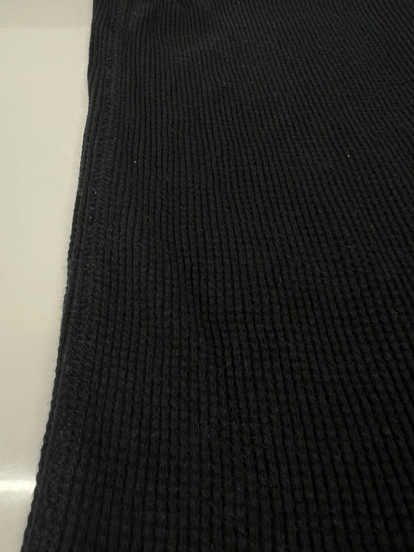 【中古品】【メンズ/レディース】 VANSON バンソン L/S PRINT THERMAL TEE ロングスリーブ プリント サーマル Tシャツ 長袖 トップス 178-260719-kk-09-hon サイズ：L カラー：BLACK 万代Net店