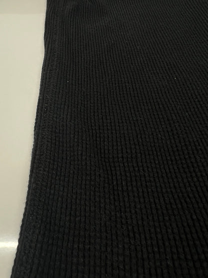 【中古品】【メンズ/レディース】 VANSON バンソン L/S PRINT THERMAL TEE ロングスリーブ プリント サーマル Tシャツ 長袖 トップス 178-260719-kk-09-hon サイズ：L カラー：BLACK 万代Net店