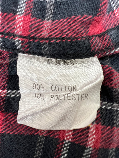 【中古品】【メンズ】 ACOUSTIC アコースティック L/S WESTERN FLANNEL CHECK SHIRT ロングスリーブ フランネル チェックシャツ 長袖 トップス 178-260720-kk-01-hon サイズ：S カラー：RED 万代Net店