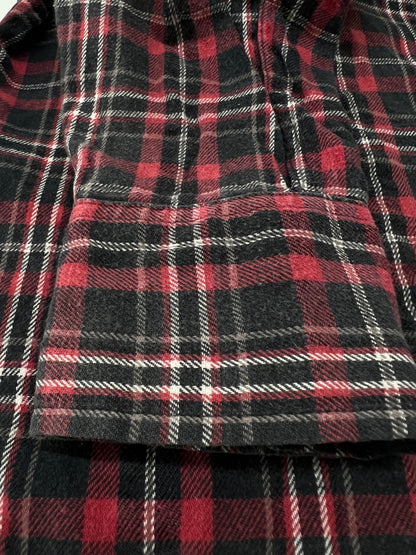 【中古品】【メンズ】 ACOUSTIC アコースティック L/S WESTERN FLANNEL CHECK SHIRT ロングスリーブ フランネル チェックシャツ 長袖 トップス 178-260720-kk-01-hon サイズ：S カラー：RED 万代Net店