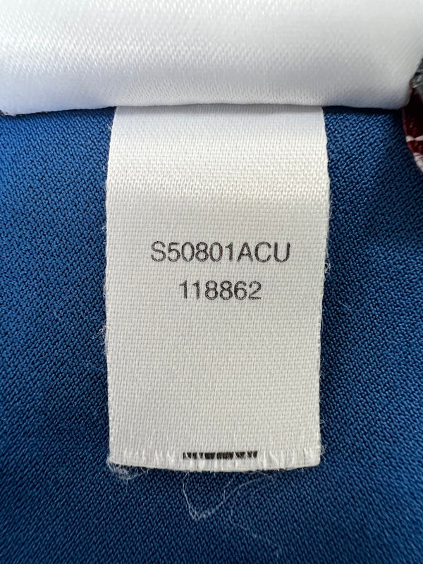 【中古品】【メンズ】 NIKE ナイキ FC BARCELONA 2004/05 AWAY UNIFORM FCバルセロナ アウェイ ユニフォーム ゲームシャツ 178-260719-kk-06-hon カラー：ネイビー/ブルー 万代Net店