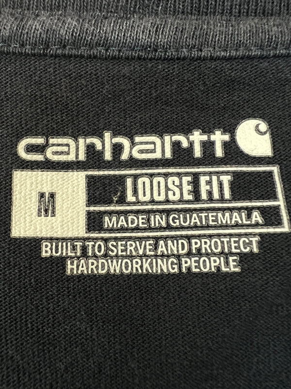 【中古品】【メンズ】 Carhartt カーハート 21SS WORKWEAR S/S POCKET T-SHIRT K87 ワークウェア ショートスリーブ ポケット Tシャツ 半袖 トップス 178-260719-kk-05-hon カラー：NAVY 万代Net店
