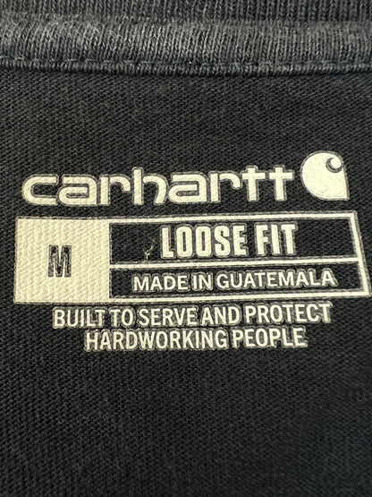 【中古品】【メンズ】 Carhartt カーハート 21SS WORKWEAR S/S POCKET T-SHIRT K87 ワークウェア ショートスリーブ ポケット Tシャツ 半袖 トップス 178-260719-kk-05-hon カラー：NAVY 万代Net店
