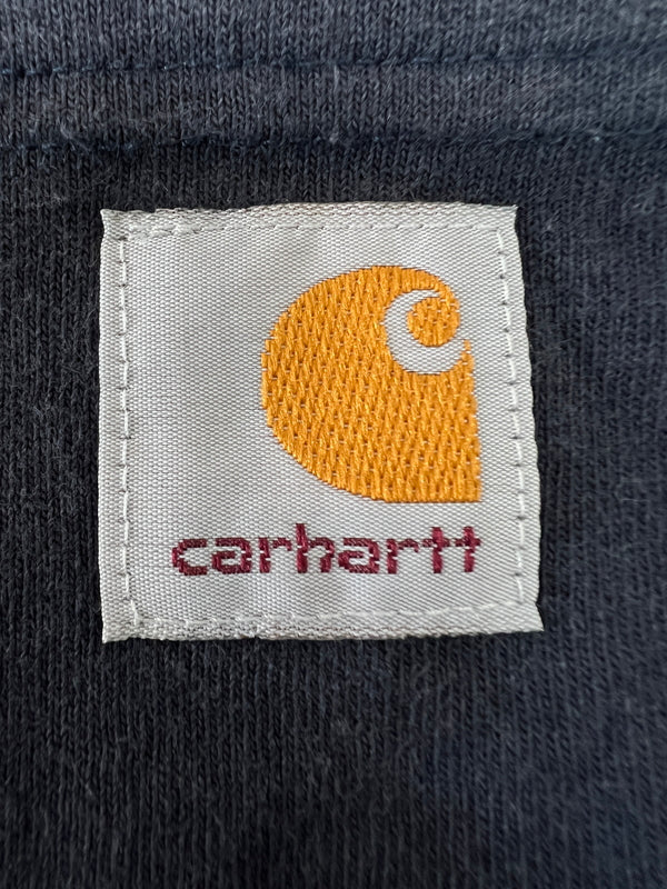 【中古品】【メンズ】 Carhartt カーハート 21SS WORKWEAR S/S POCKET T-SHIRT K87 ワークウェア ショートスリーブ ポケット Tシャツ 半袖 トップス 178-260719-kk-05-hon カラー：NAVY 万代Net店