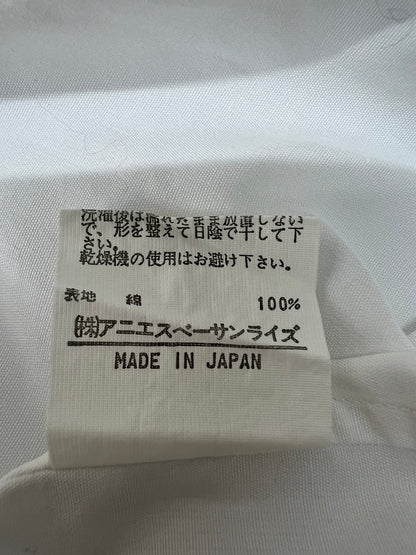 【中古品】【メンズ】 agnes b. アニエスベー L/S COTTON SHIRT 00010605 ロングスリーブ コットンシャツ 長袖 トップス 178-260720-kk-02-hon サイズ：3 カラー：ホワイト 万代Net店