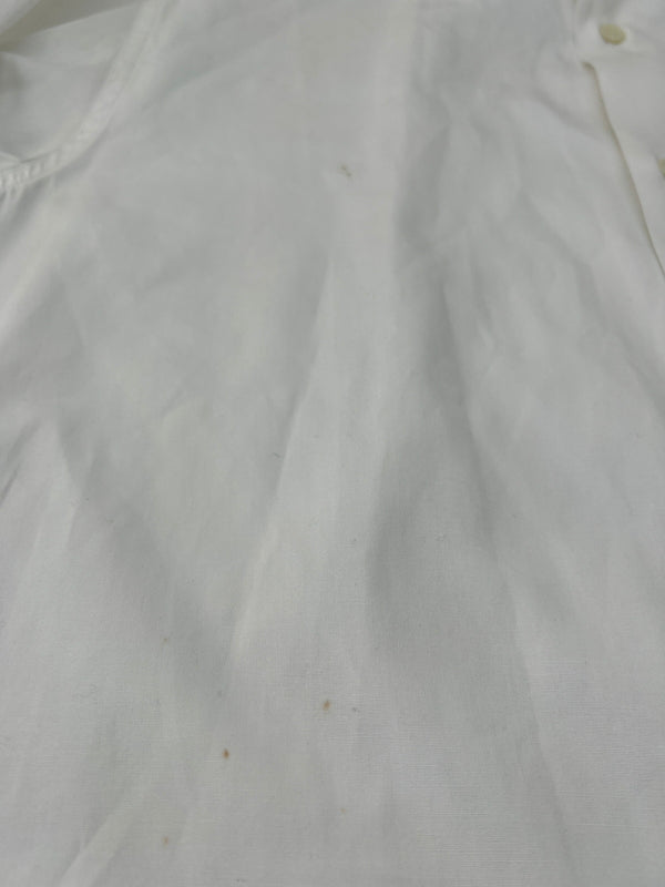 【中古品】【メンズ】 agnes b. アニエスベー L/S COTTON SHIRT 00010605 ロングスリーブ コットンシャツ 長袖 トップス 178-260720-kk-02-hon サイズ：3 カラー：ホワイト 万代Net店