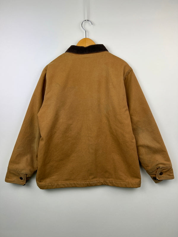 【現状渡し品】【メンズ】 WearGuard ウェアガード DUCK JACKET 334 ダックジャケット アウター ワーク 178-260720-kk-04-hon サイズ：M カラー：ブラウン 万代Net店