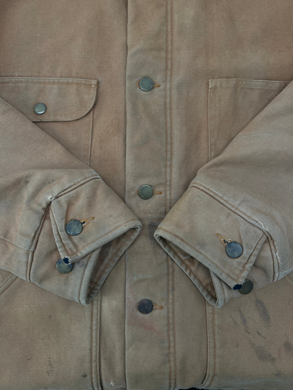 【現状渡し品】【メンズ】 WearGuard ウェアガード DUCK JACKET 334 ダックジャケット アウター ワーク 178-260720-kk-04-hon サイズ：M カラー：ブラウン 万代Net店