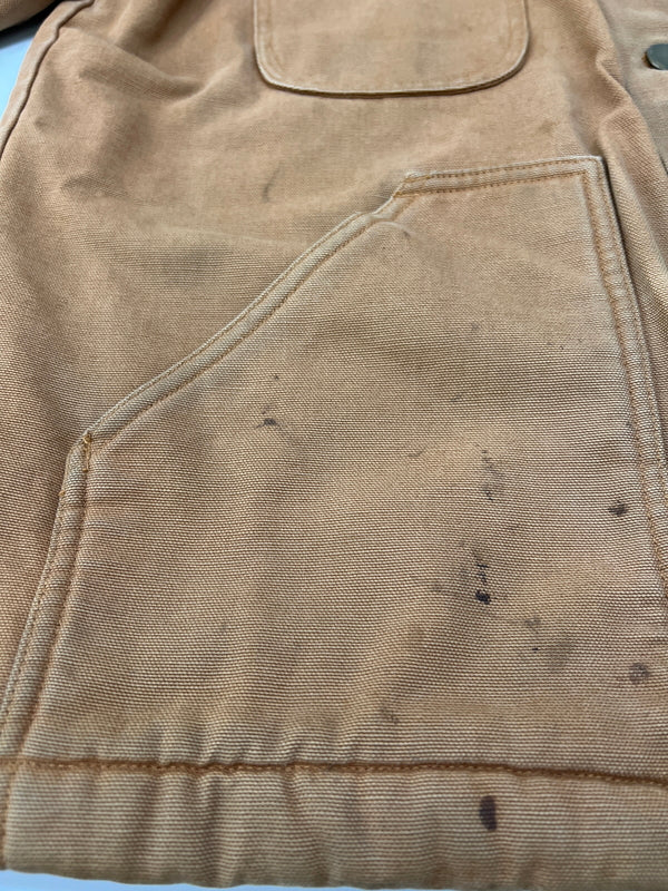 【現状渡し品】【メンズ】 WearGuard ウェアガード DUCK JACKET 334 ダックジャケット アウター ワーク 178-260720-kk-04-hon サイズ：M カラー：ブラウン 万代Net店