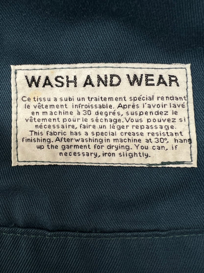 【中古品】【メンズ】 A.P.C アーペーセー MILITARY SHIRT JACKET ミリタリー シャツジャケット ライトアウター ワッペン付き 178-260720-kk-03-hon サイズ：S カラー：ネイビー 万代Net店
