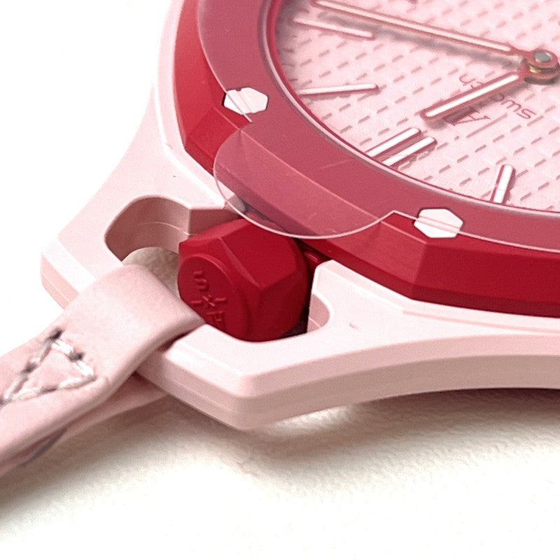 【未使用品】【メンズ】 SWATCH × AUDEMARS PIGUET/ROYAL POP OTTO ROSSOオーデマピゲ ロイヤルポップ SSX03R100N ピンク 195-260722-SS-02-ich 万代Net店