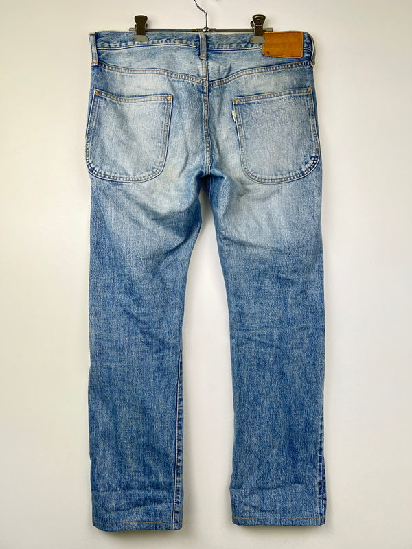 【中古品】【メンズ】 STANDARD CALIFORNIA スタンダードカリフォルニア Damage Denim Pants ダメージデニムパンツ ボトムス 178-260809-SH-13-hon サイズ：32 カラー：インディゴ 万代Net店