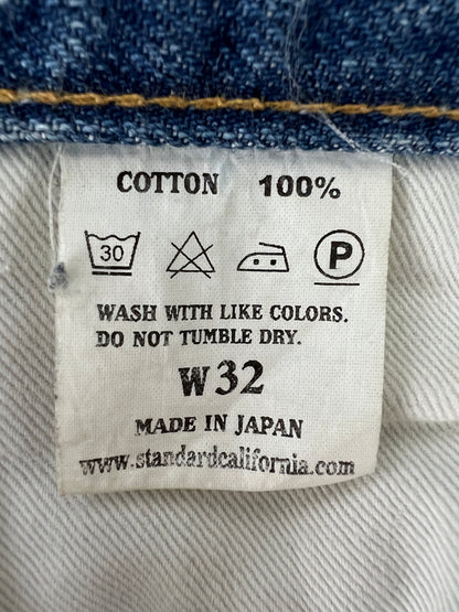 【中古品】【メンズ】 STANDARD CALIFORNIA スタンダードカリフォルニア Damage Denim Pants ダメージデニムパンツ ボトムス 178-260809-SH-13-hon サイズ：32 カラー：インディゴ 万代Net店
