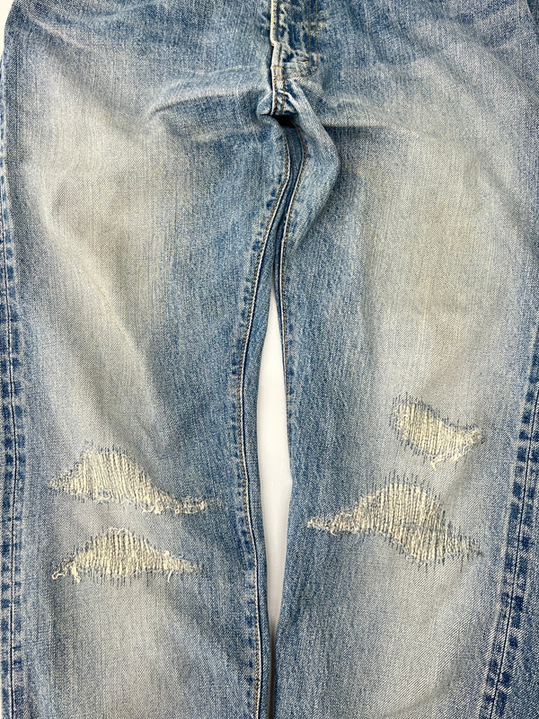 【中古品】【メンズ】 STANDARD CALIFORNIA スタンダードカリフォルニア Damage Denim Pants ダメージデニムパンツ ボトムス 178-260809-SH-13-hon サイズ：32 カラー：インディゴ 万代Net店