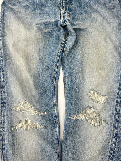 【中古品】【メンズ】 STANDARD CALIFORNIA スタンダードカリフォルニア Damage Denim Pants ダメージデニムパンツ ボトムス 178-260809-SH-13-hon サイズ：32 カラー：インディゴ 万代Net店
