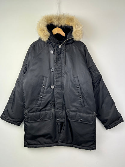 【中古品】【メンズ】 PAIR SHINE ペアシャイン Type N-3B Flight Jacket 944224 タイプN-3Bフライトジャケット アウター 178-260809-SH-15-hon サイズ：M カラー：ブラック 万代Net店