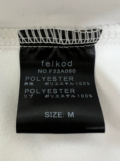 【中古品】【メンズ】 felkod フィルコッド Hoodie F23A060 フーディー トップス 178-260809-SH-16-hon サイズ：M カラー：ホワイト 万代Net店