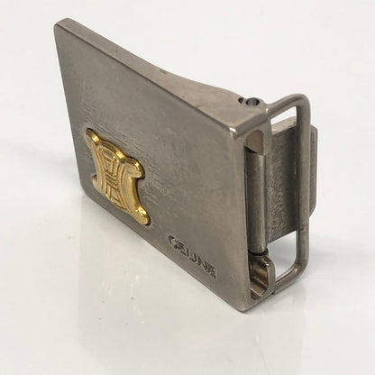 【中古品】【メンズ】 CELINE セリーヌ HORSE CARRIAGE MOTIF BELT BUCKLE 馬車金具モチーフ ベルトバックル アクセサリー 服飾雑貨 178-260808-kk-01-hon カラー：シルバー 万代Net店