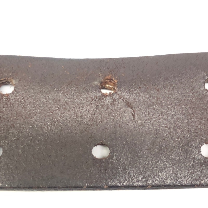 【現状渡し品】【メンズ】 ADAM ET ROPE HOMME アダムエロペ オム SILVER 925 BUCKLE LEATHER BELT シルバー925 バックル レザーベルト 服飾雑貨 アクセサリー 178-260808-kk-02-hon カラー：ブラウン 万代Net店