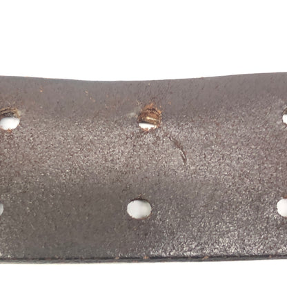 【現状渡し品】【メンズ】 ADAM ET ROPE HOMME アダムエロペ オム SILVER 925 BUCKLE LEATHER BELT シルバー925 バックル レザーベルト 服飾雑貨 アクセサリー 178-260808-kk-02-hon カラー：ブラウン 万代Net店