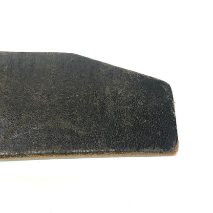 【中古品】【メンズ】 SILVERSMITHS COLLECTION シルバースミスコレクション HAND MADE BELT BUCKLE LEATHER BELT ハンドメイド ベルトバックル レザーベルト 服飾雑貨 アクセサリー 178-260808-kk-03-hon カラー：ブラック 万代Net店
