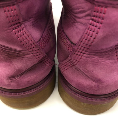 【現状渡し品】【レディース】 TIMBERLAND ティンバーランド A1VAZ 6-INCH PREMIUM WATERPROOF BOOTS 靴 シューズ ブーツ 178-260904-AS-9-hon サイズ：23cm カラー：パープル 万代Net店