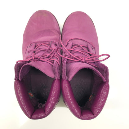 【現状渡し品】【レディース】 TIMBERLAND ティンバーランド A1VAZ 6-INCH PREMIUM WATERPROOF BOOTS 靴 シューズ ブーツ 178-260904-AS-9-hon サイズ：23cm カラー：パープル 万代Net店