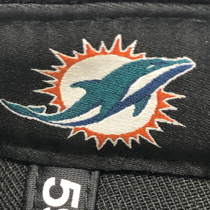 【中古品】【メンズ】 NEW ERA ニューエラ LOW PROFILE 59FIFTY MIAMI DOLPHINS CAP キャップ 帽子 178-260904-AS-10-hon サイズ：60.6cm 7 5/8 カラー：ブラック 万代Net店