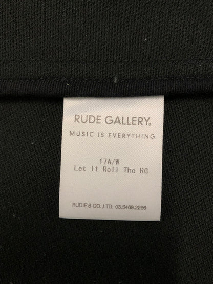 【中古品】【メンズ】 RUDE GALLERY ルードギャラリー 17AW SOUTIEN COLLAR COAT ステンカラーコート アウター 142-260904-AS-36-hon サイズ：3 カラー：ブラック 万代Net店