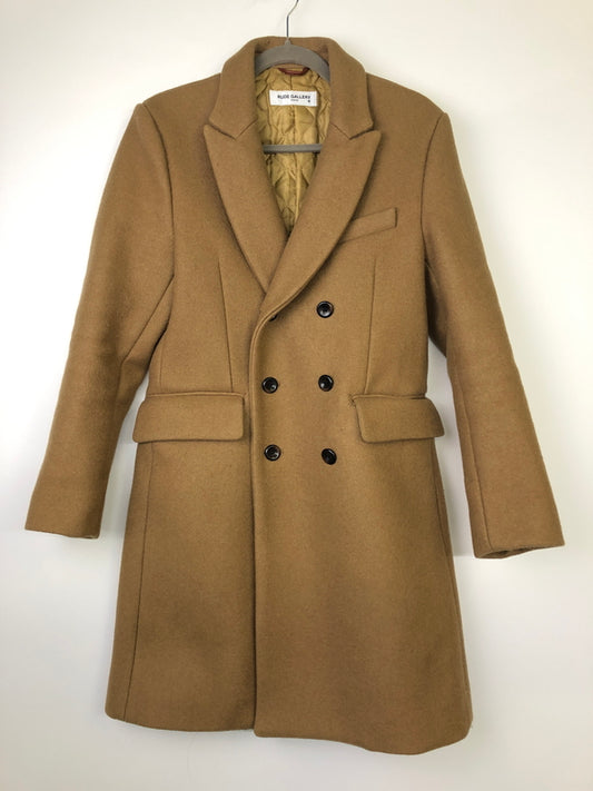【中古品】【メンズ】 RUDE GALLERY ルードギャラリー 17AW DOUBLE－BREASTED CHESTERFIELD COAT チェスターフィールドコート アウター 142-260904-AS-35-hon サイズ：3 カラー：ベージュ系 万代Net店