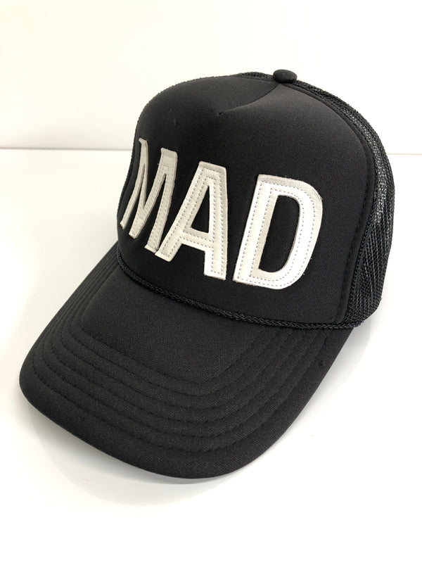 【中古品】【メンズ】 RUDE GALLERY ルードギャラリー LEATHER MAD MESH CAP メッシュキャップ 帽子 185-260904-AS-22-hon カラー：ブラック 万代Net店