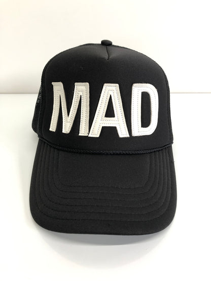 【中古品】【メンズ】 RUDE GALLERY ルードギャラリー LEATHER MAD MESH CAP メッシュキャップ 帽子 185-260904-AS-22-hon カラー：ブラック 万代Net店
