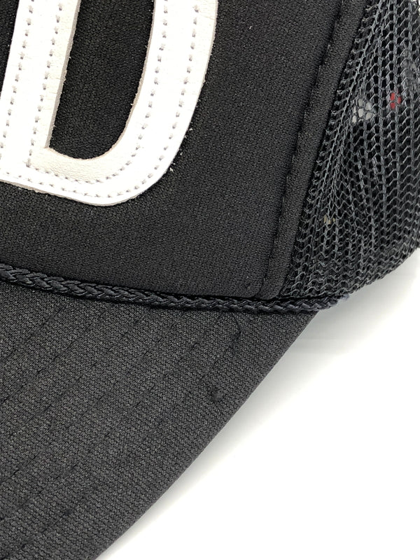 【中古品】【メンズ】 RUDE GALLERY ルードギャラリー LEATHER MAD MESH CAP メッシュキャップ 帽子 185-260904-AS-22-hon カラー：ブラック 万代Net店