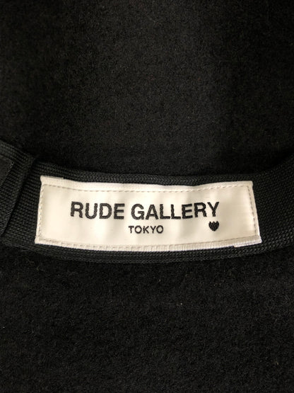 【中古品】【メンズ】 RUDE GALLERY ルードギャラリー × よこい帽子 21AW WOOL HAT ウールハット 帽子 185-260904-AS-24-hon カラー：ブラック 万代Net店