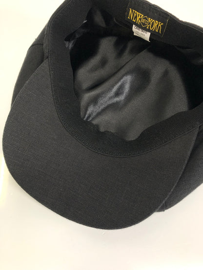 【中古品】【メンズ】 NEWYORK HAT ニューヨークハット リネンキャスケット 帽子 185-260904-AS-23-hon サイズ：ONE SIZE カラー：ブラック 万代Net店