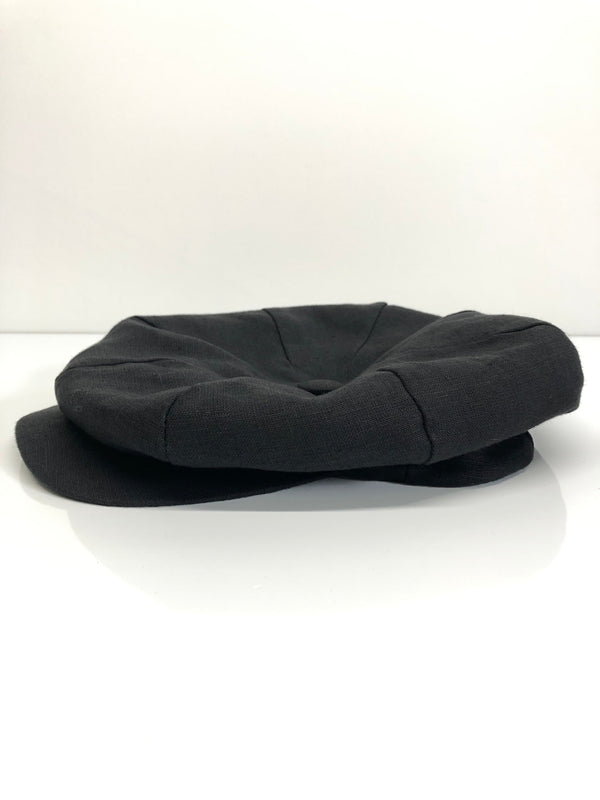【中古品】【メンズ】 NEWYORK HAT ニューヨークハット リネンキャスケット 帽子 185-260904-AS-23-hon サイズ：ONE SIZE カラー：ブラック 万代Net店