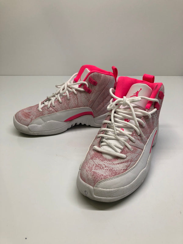 【中古品】【レディース】 NIKE ナイキ AIR JORDAN 12 RETRO GS 510815-101 エアジョーダン 12 レトロ GS スニーカー 靴 シューズ 178-260910-YS-02-hon サイズ：23.5 カラー：ピンク系 万代Net店