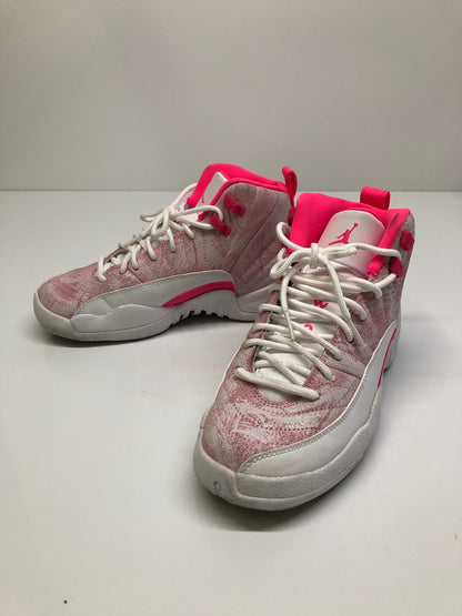 【中古品】【レディース】 NIKE ナイキ AIR JORDAN 12 RETRO GS 510815-101 エアジョーダン 12 レトロ GS スニーカー 靴 シューズ 178-260910-YS-02-hon サイズ：23.5 カラー：ピンク系 万代Net店