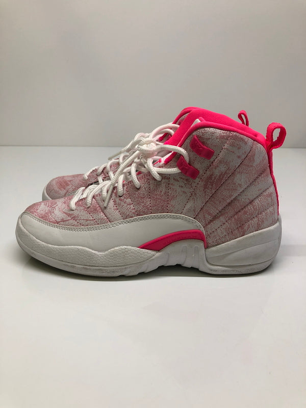 【中古品】【レディース】 NIKE ナイキ AIR JORDAN 12 RETRO GS 510815-101 エアジョーダン 12 レトロ GS スニーカー 靴 シューズ 178-260910-YS-02-hon サイズ：23.5 カラー：ピンク系 万代Net店