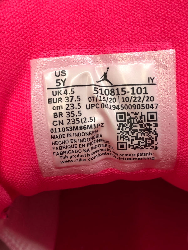 【中古品】【レディース】 NIKE ナイキ AIR JORDAN 12 RETRO GS 510815-101 エアジョーダン 12 レトロ GS スニーカー 靴 シューズ 178-260910-YS-02-hon サイズ：23.5 カラー：ピンク系 万代Net店
