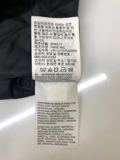 【中古美品】【メンズ】 Supreme シュプリーム × NIKE ナイキ 24SS FQ0340-010 RIPSTOP PULLOVER JACKET プルオーバージャケット アウター 149-260823-AS-20-hon サイズ：L カラー：ブラック 万代Net店