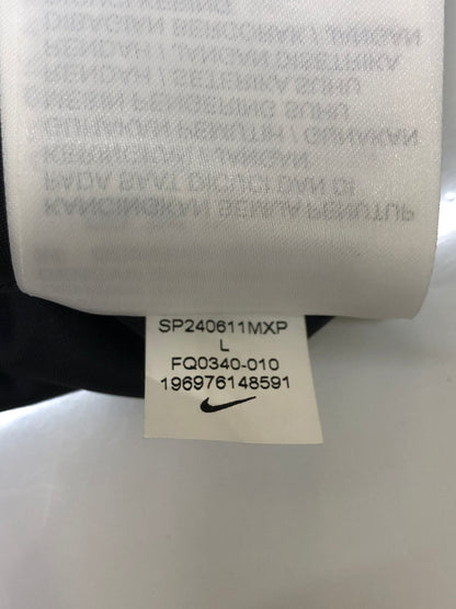 【中古美品】【メンズ】 Supreme シュプリーム × NIKE ナイキ 24SS FQ0340-010 RIPSTOP PULLOVER JACKET プルオーバージャケット アウター 149-260823-AS-20-hon サイズ：L カラー：ブラック 万代Net店