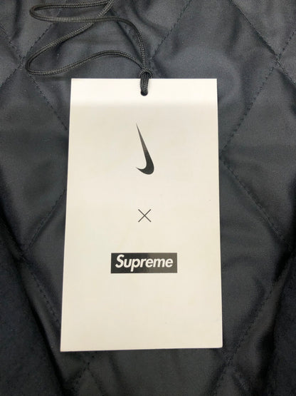 【中古美品】【メンズ】 Supreme シュプリーム × NIKE ナイキ 24SS FQ0340-010 RIPSTOP PULLOVER JACKET プルオーバージャケット アウター 149-260823-AS-20-hon サイズ：L カラー：ブラック 万代Net店