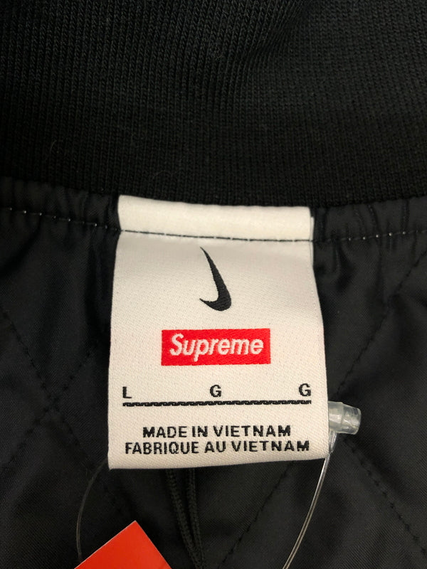 【中古美品】【メンズ】 Supreme シュプリーム × NIKE ナイキ 24SS FQ0340-010 RIPSTOP PULLOVER JACKET プルオーバージャケット アウター 149-260823-AS-20-hon サイズ：L カラー：ブラック 万代Net店