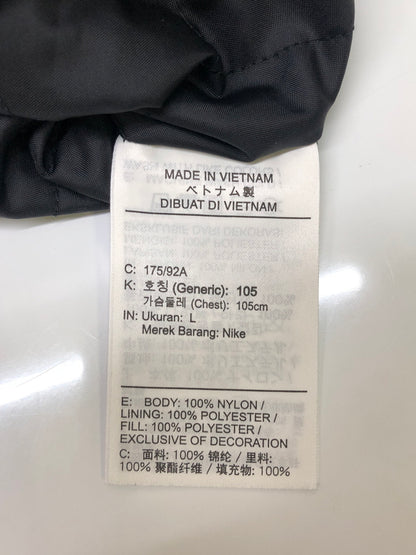 【中古美品】【メンズ】 Supreme シュプリーム × NIKE ナイキ 24SS FQ0340-010 RIPSTOP PULLOVER JACKET プルオーバージャケット アウター 149-260823-AS-20-hon サイズ：L カラー：ブラック 万代Net店