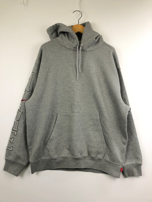【中古美品】【メンズ】 Supreme シュプリーム × NIKE ナイキ 24SS FQ0759-063 HOODED SWEATSHIRT プルオーバーパーカー 149-260823-AS-22-hon サイズ：L カラー：グレー 万代Net店